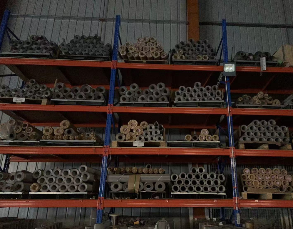 Coils and semi-finished storage